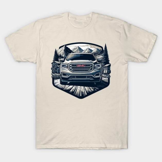 GMC Acadia T-Shirt by Vehicles-Art